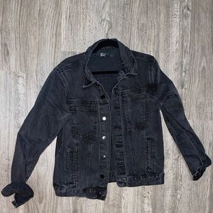 BLACK DENIM JACKET